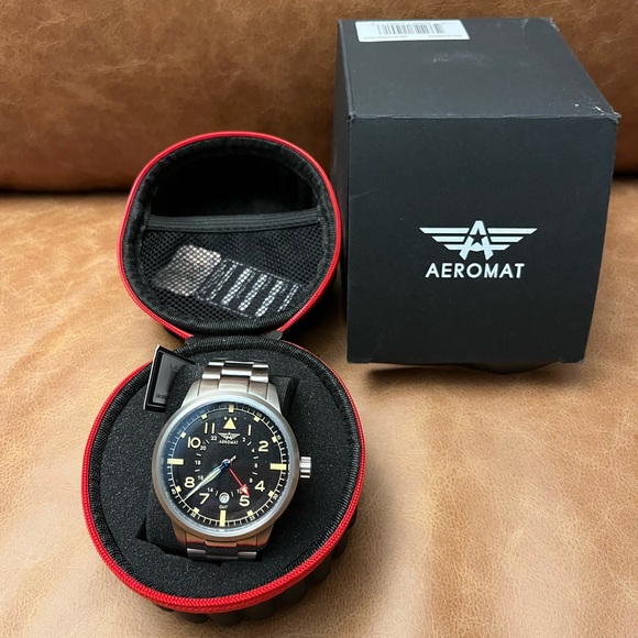 Aeromat Watch TYPE GMT JET BRACELET - Picture 2 of 12